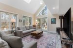 Spacious living room with plenty of seating